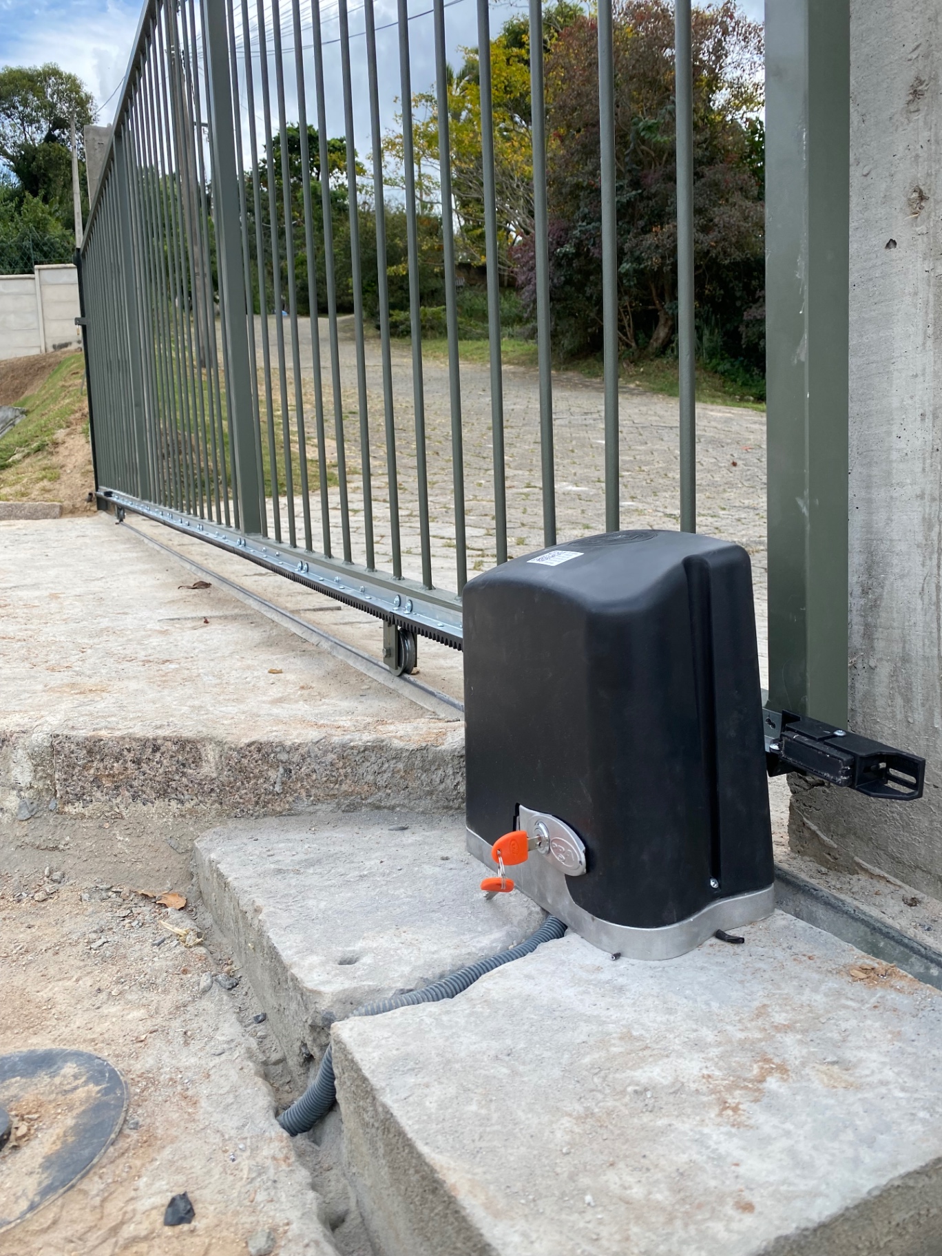 Automação de portão deslizante